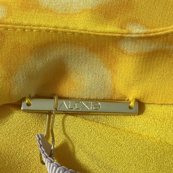 ALEXIS NWT Long Sleeve Yellow Luss Dress
Size XS Resortwear Boho Beachy Chic - Picture 10 of 13